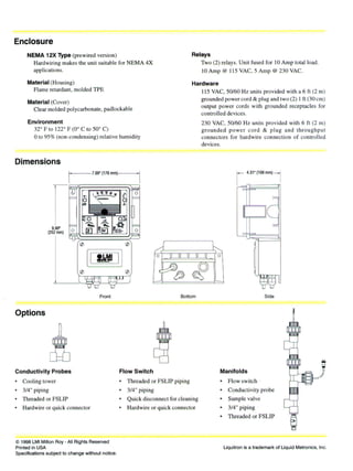 Condutor AC4000 Milton Roy