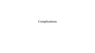 Complications
 