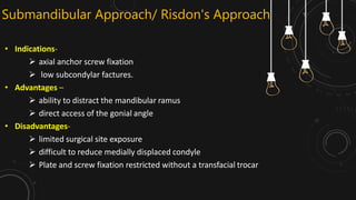 Management of Mandibular Condyle fracture | PPTX