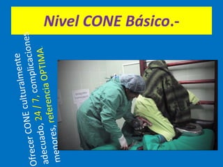 Nivel CONE Básico.-
 