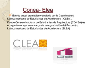 CONEA-ELEA | PPTX