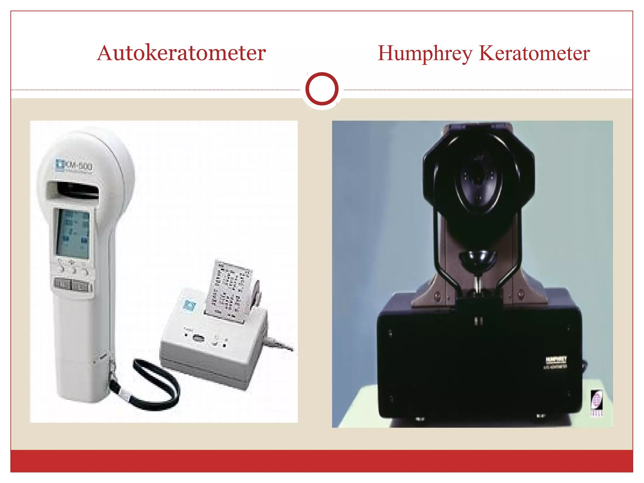 Autokeratometer Humphrey Keratometer
 