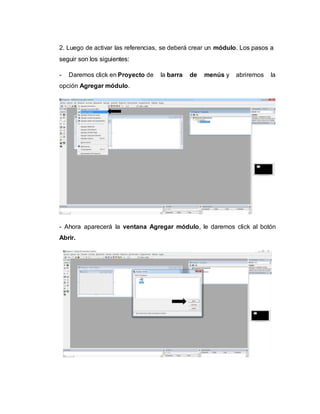 Conectando visual basic 6.0 a bases de datos | DOCX