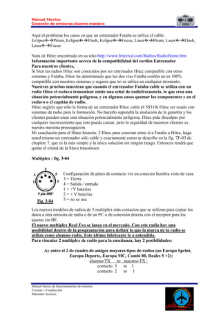 Conectar Una Emisora Alumno Maestro | PDF