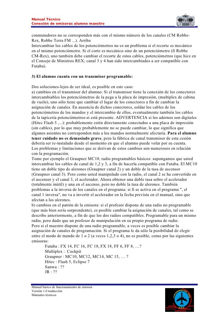 Robbe Cm Rex Manual