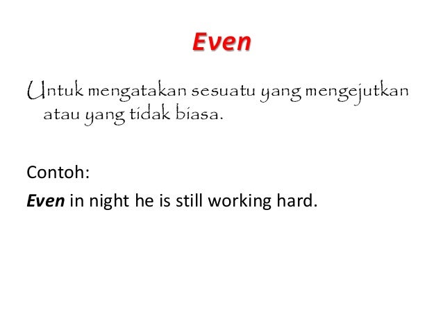 Cara Mudah Belajar Connecting words Bahasa Inggris