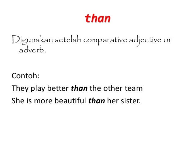 Cara Mudah Belajar Connecting words Bahasa Inggris