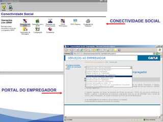 PORTAL DO EMPREGADOR CONECTIVIDADE SOCIAL 