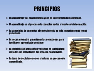 PRINCIPIOSEl aprendizaje y el conocimiento yace en la diversidad de opiniones.