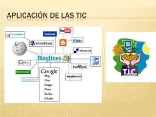 APLICACIÓN DE LAS TIC