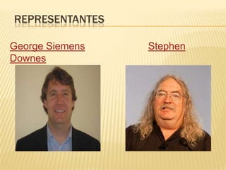 REPRESENTANTES
George Siemens Stephen
Downes