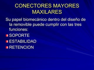 Conectores Mayores Y Apoyos