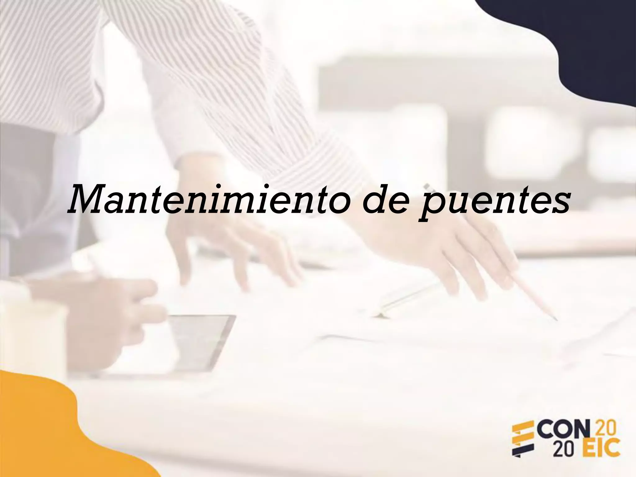 Mantenimiento de puentes
 