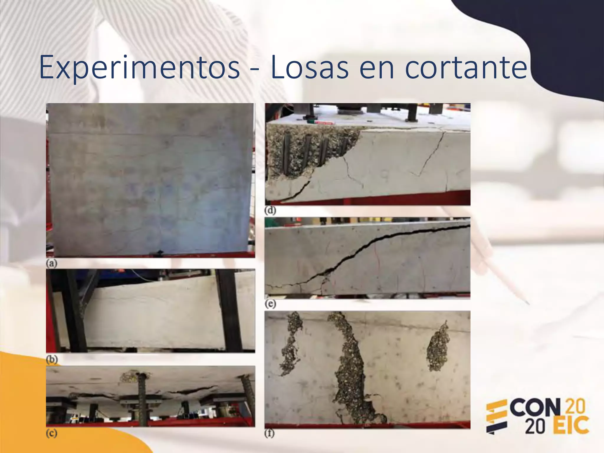 Experimentos - Losas en cortante
 