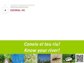 Coneix el teu riu!
Know your river!
 