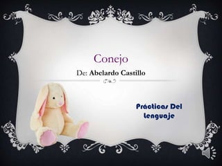 Conejo
De: Abelardo Castillo
Prácticas Del
Lenguaje
 