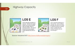 Mdta Engineering Conen 442 module1c: Capacity analysis and Level of Service | PDF