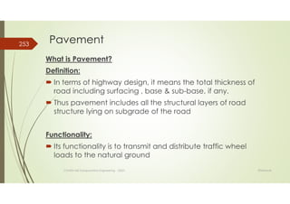 Conen 442 module3 S2021 Pavement Design and Construction | PDF