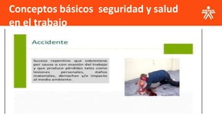 Conceptos básicos seguridad y salud
en el trabajo
 