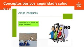 Conceptos básicos seguridad y salud
en el trabajo
 