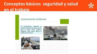 Conceptos básicos seguridad y salud
en el trabajo
 
