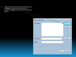 ConexióN A Base De Datos En Netbeans | PPSX