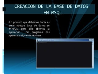 ConexióN A Base De Datos En Netbeans | PPSX