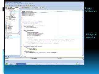 ConexióN A Base De Datos En Netbeans | PPSX