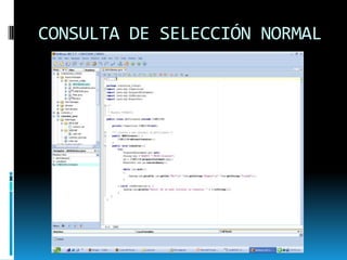 ConexióN A Base De Datos En Netbeans | PPSX