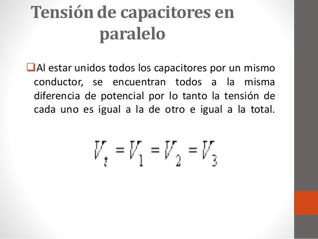 Conexión de capacitores en serie, paralelo y mixto