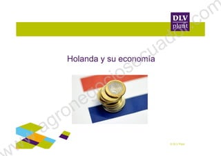Holanda y su economía
© DLV Plant
ww.agronegociosecuador.com
 