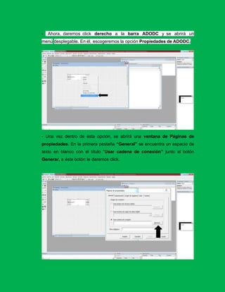 Conexion bases de datos a visual basic 6.0 | PDF