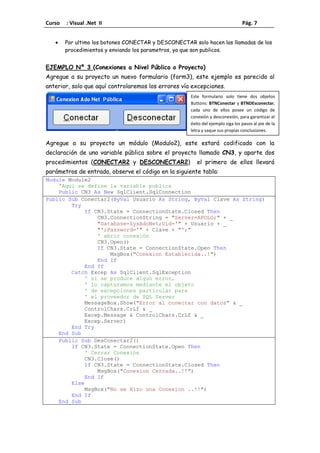 CONEXION VISUAL STUDIO.NET - SQL SERVER
