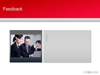 Feedback
A
B
C
 