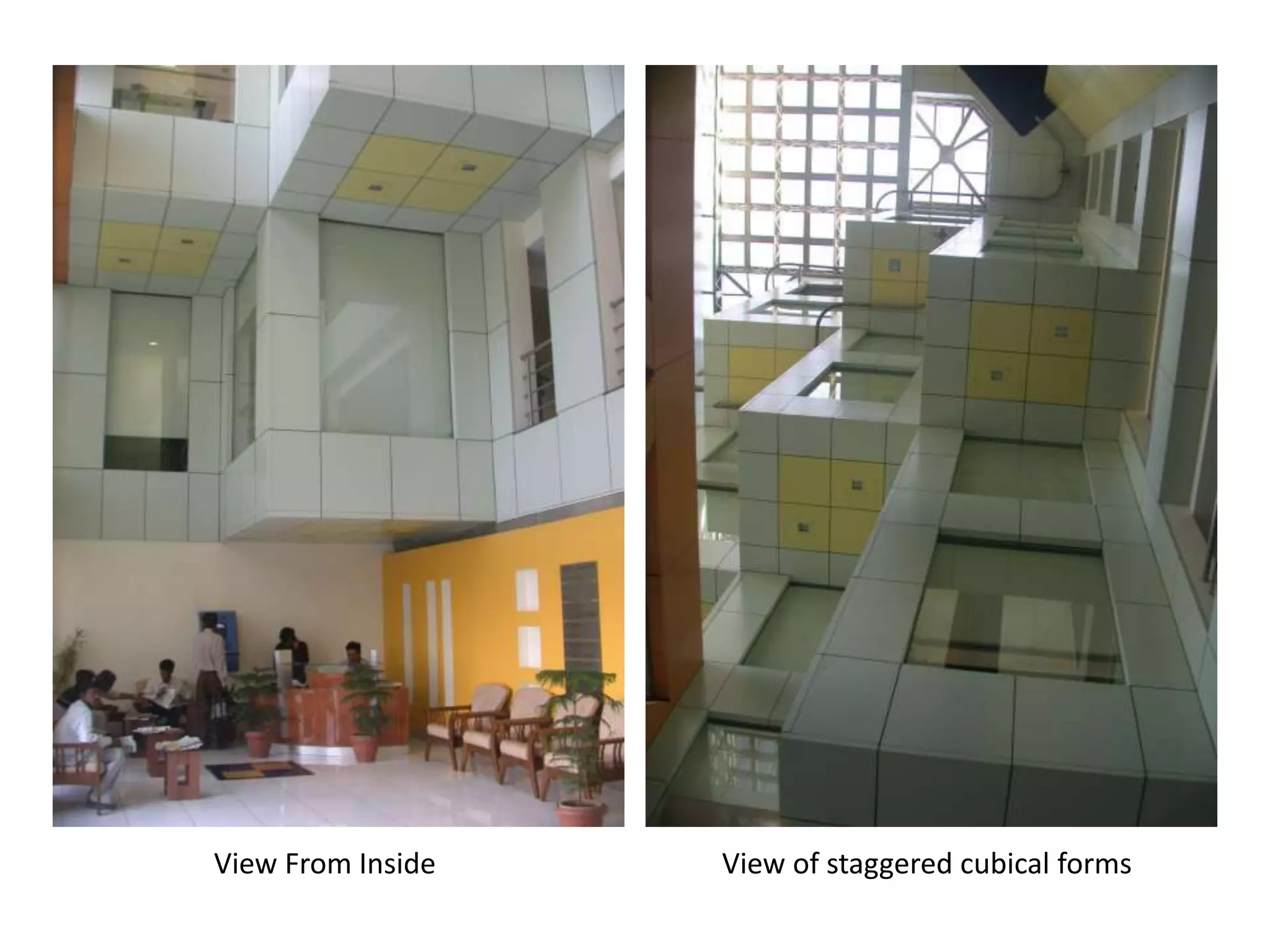 View From Inside

View of staggered cubical forms

 