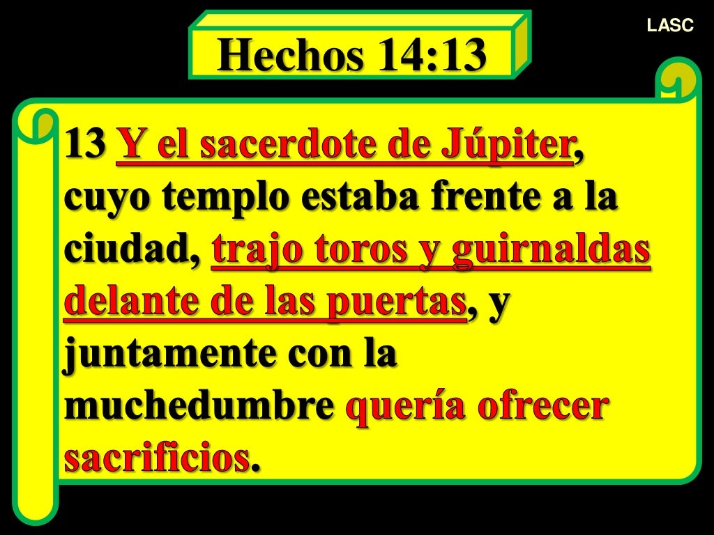 CONF. PABLO Y BERNABE EN ICONIO Y LISTRA. SUS EXITOS EN LA EVANGELIZA…