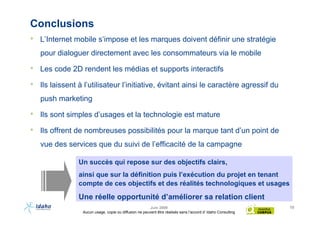 Atelier Flash Code barres 2D : présentation et applications métiers