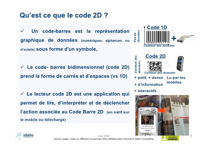 Atelier Flash Code Barres 2d Présentation Et Applications