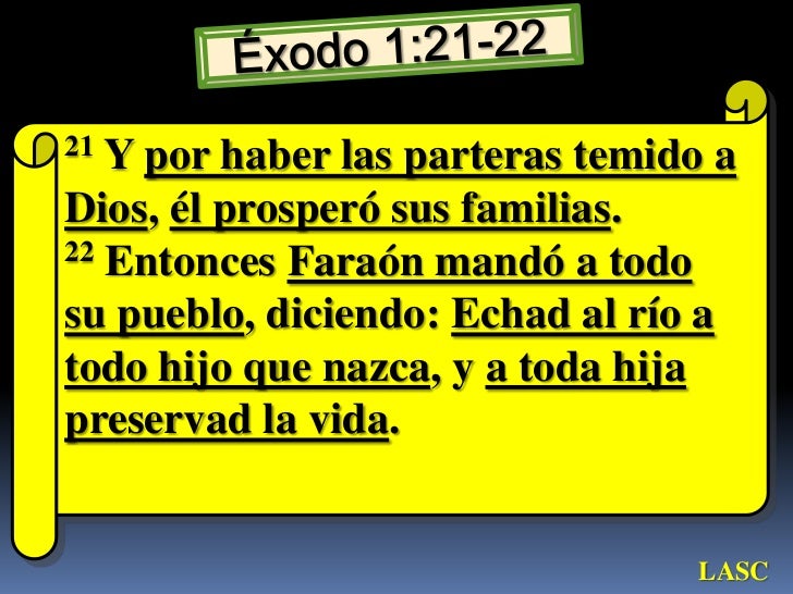 Exodo Cap 1