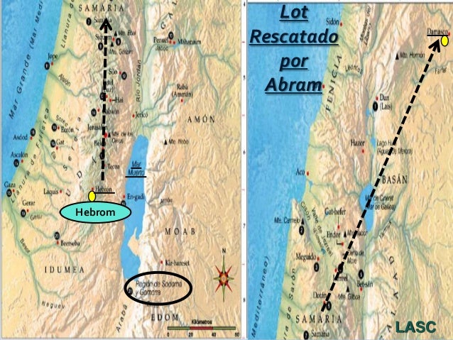 CONF. LOT ES APRESADO Y ABRAM LO RESCATA. LOS PLEITOS Y GUERRAS EN LA…