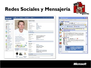 Redes Sociales y Mensajería

 