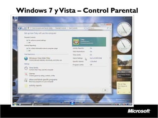 Windows 7 y Vista – Control Parental

 