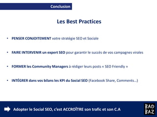 développer son C.A grâce au SOCIAL SEO1.Les Nouvelles Tendances du Social Marketing2.La recherche Sociale3.SEO + Social= Trafic et C.A