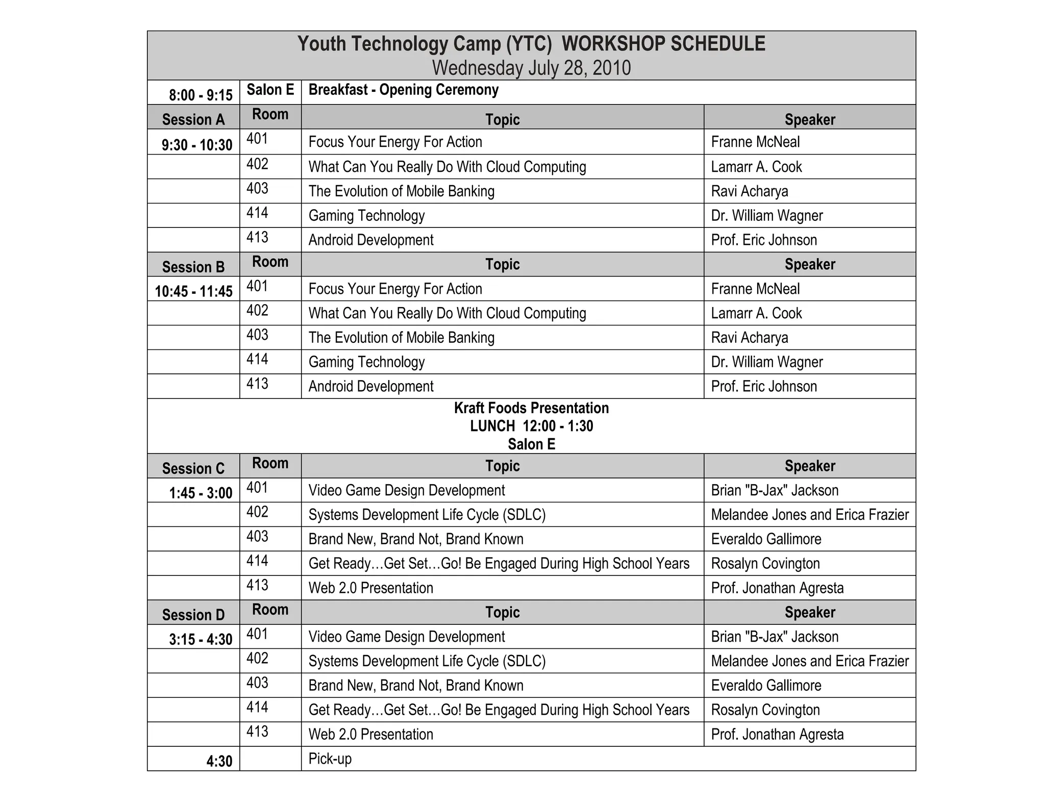 2010 BDPA Technology Conference Fact Sheet (Rev: Jul 2010)