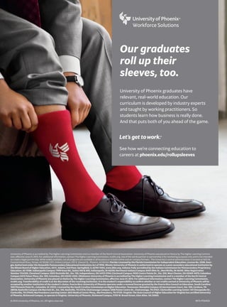 BDPA Conference Ad: University of Phoenix (2013)
