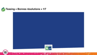 Teasing « Bonnes résolutions » 1/7
 