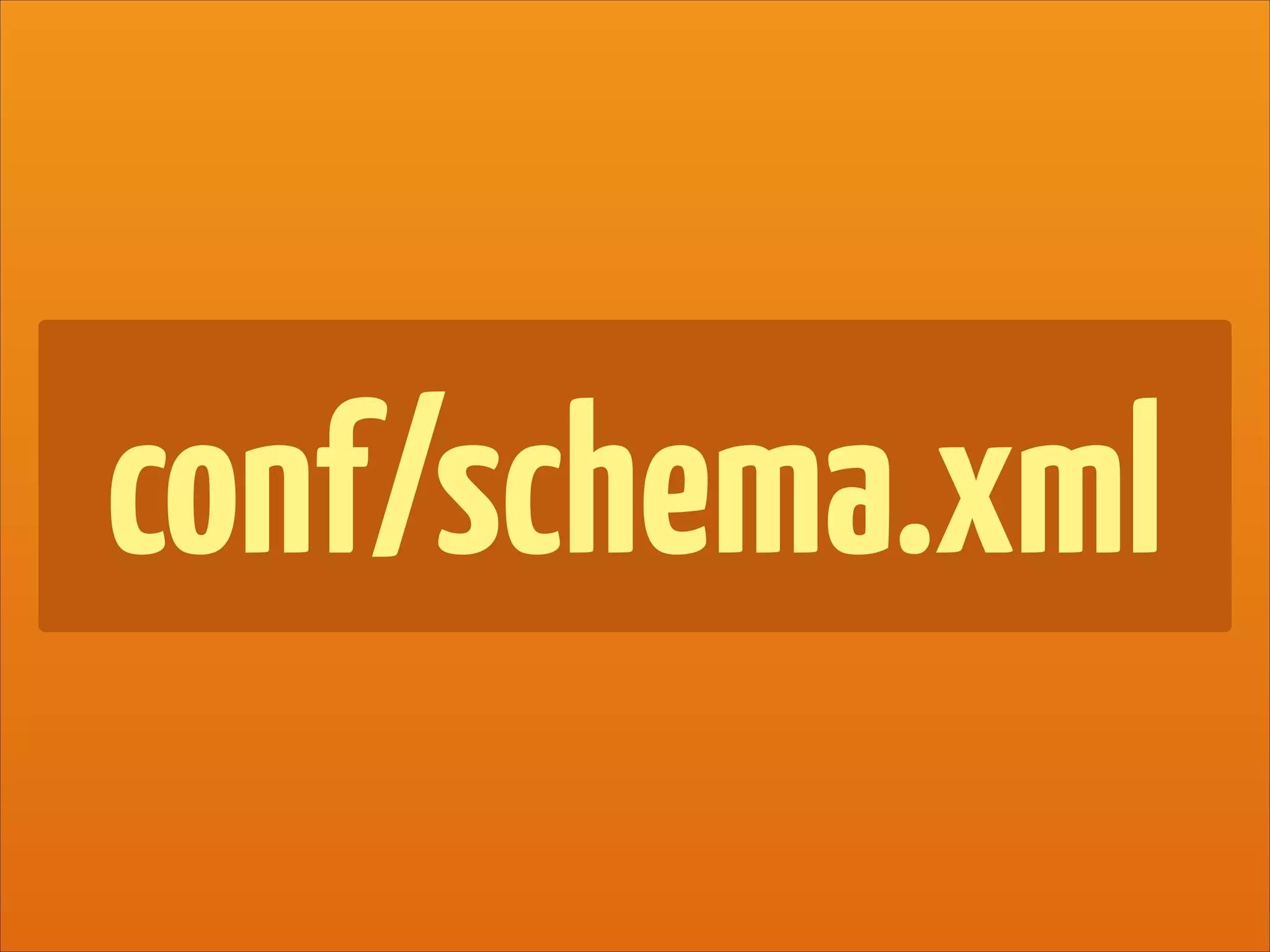conf/schema.xml
 