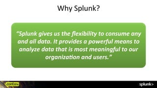 Splunk in Staples: IT Operations | PDF