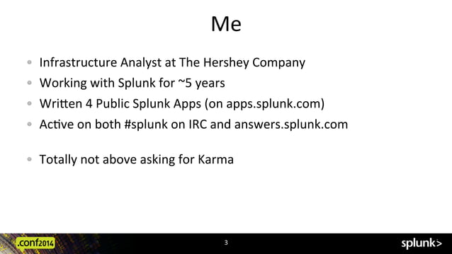 Splunk conf2014 - Lesser Known Commands in Splunk Search Processing ...