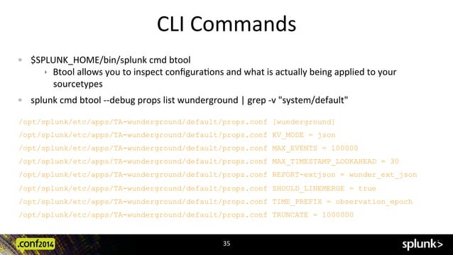 Splunk conf2014 - Lesser Known Commands in Splunk Search Processing ...